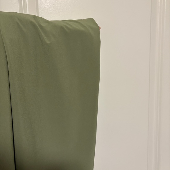 Athleta Green Wide Leg Pants - Picture 6 of 6